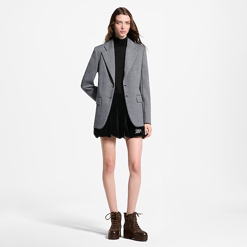 Tailored Flannel Jacket in Women's Ready to Wear Coats and Jackets collections by Louis Vuitton (Product zoom)
