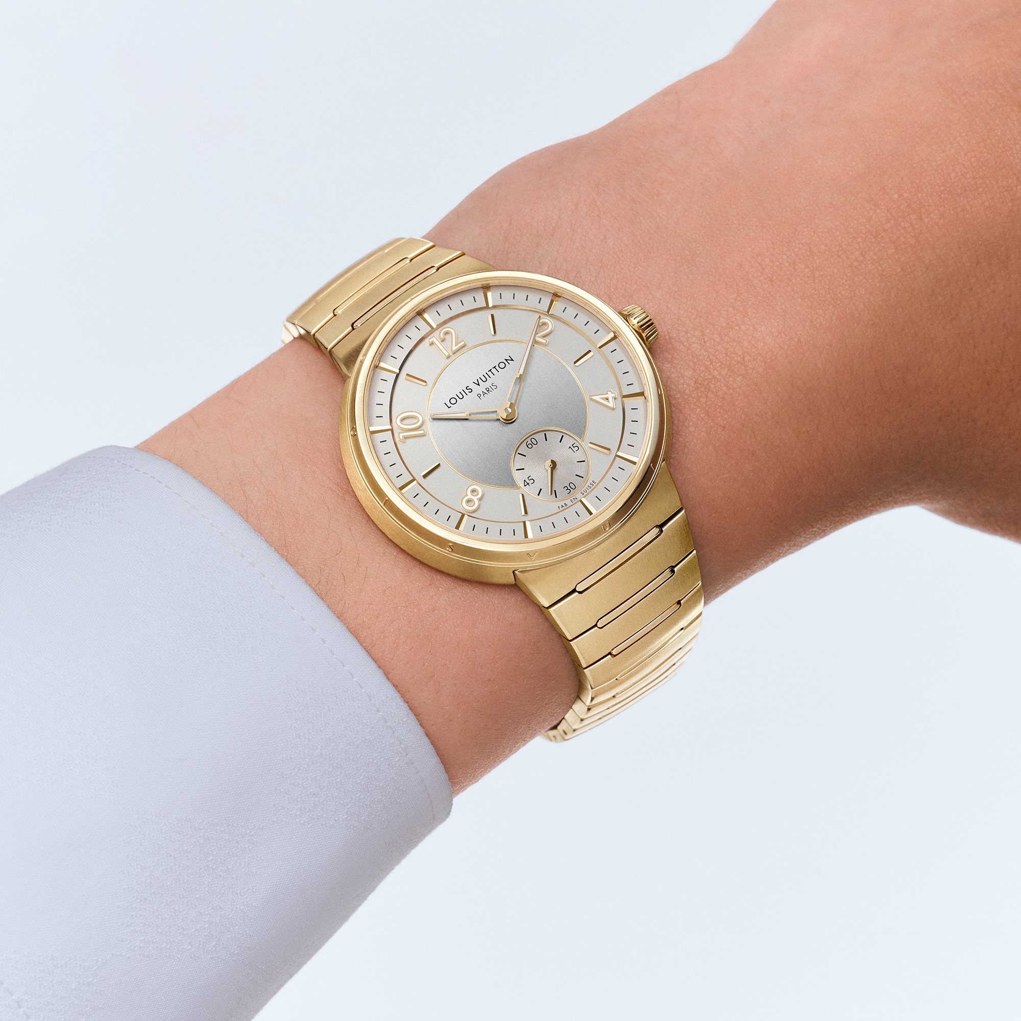 Tambour - 自動機芯、40毫米及黃K金  in 腕錶系列