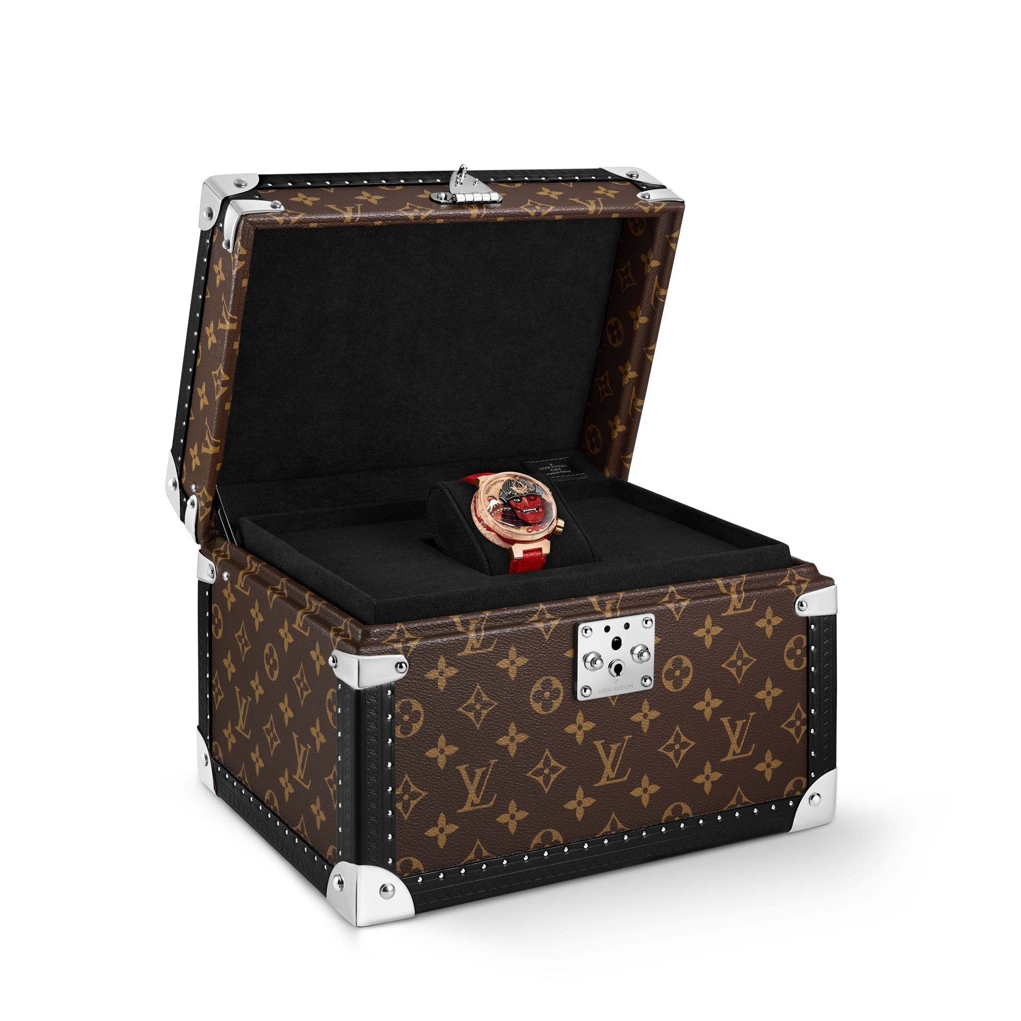 Tambour Bushido Automata，手動上鍊，46.8毫米，玫瑰K金  in 腕錶系列