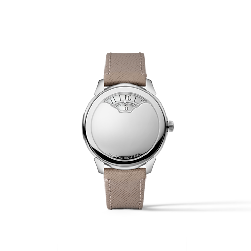 Tambour Convergence, Automatic, 37mm, Mirror Steel in Watches's All Watches } collections by Louis Vuitton (Product zoom)