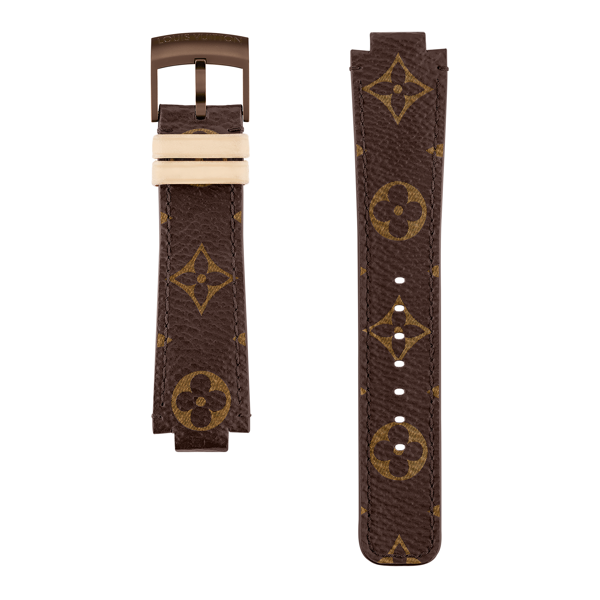 Tambour Monogram 帆布錶帶  in 腕錶系列