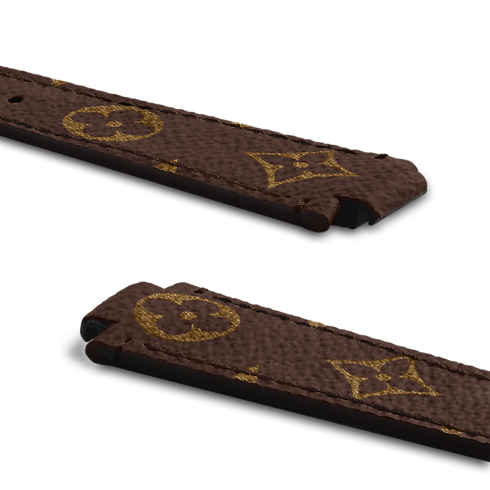 Tambour Monogram Canvas Strap in Watches's Connected Watches Connected Watches Straps & Accessories collections by Louis Vuitton (Product zoom)