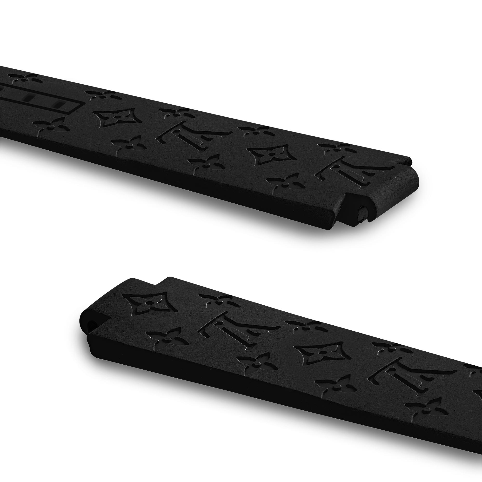 Tambour Monogram Rubber Strap  in Watches