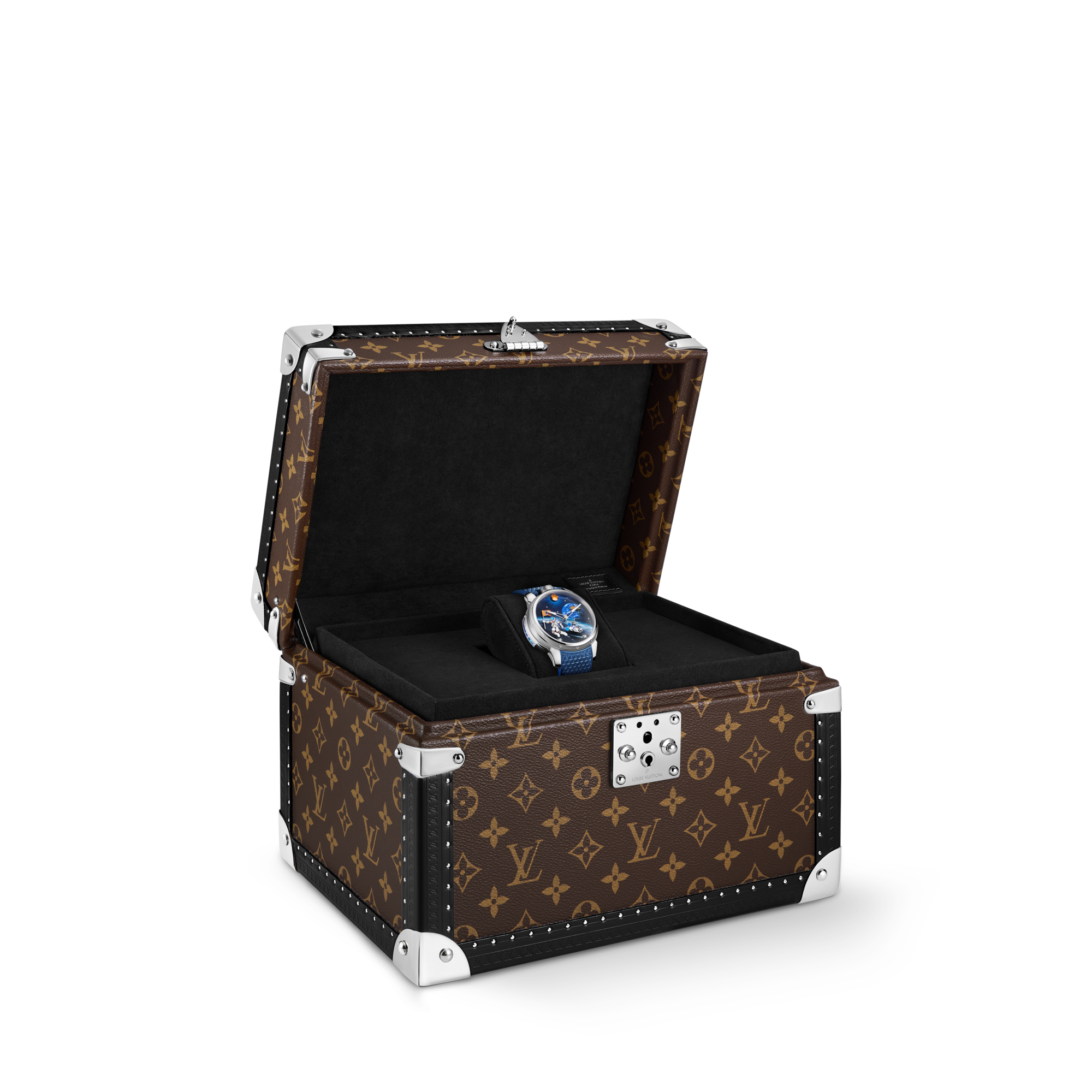 Tambour Taiko Galactique, Manual, 46.7mm, Titanium and White Gold  in Watches