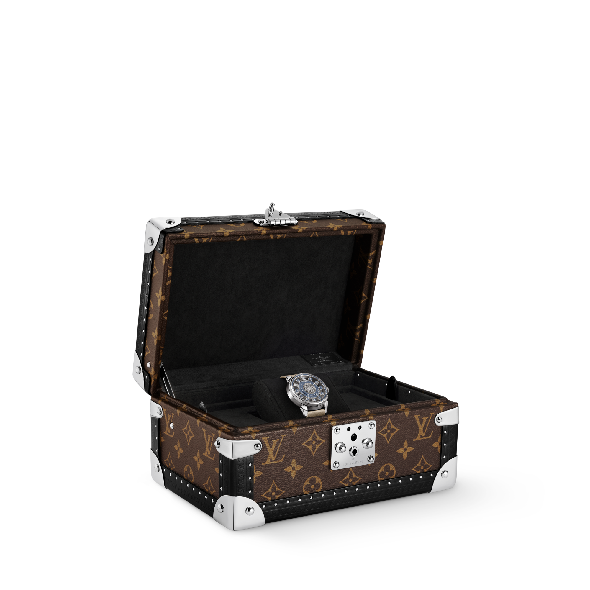 Tambour Taiko Spin Time Air Flying Tourbillon, Automatic, 42.5mm, White gold  in Watches