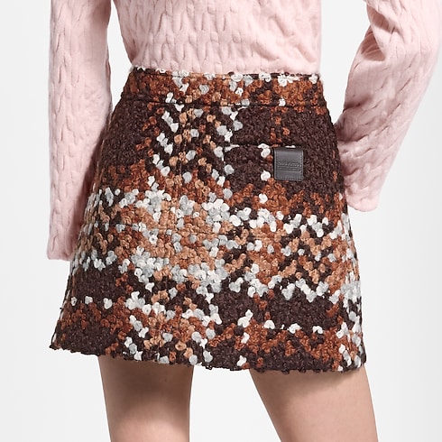Tartan Tweed Mini Skirt in Women's Ready to Wear New In Ready-to-Wear collections by Louis Vuitton (Product zoom)