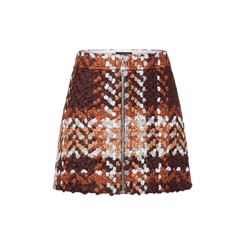 Tartan Tweed Mini Skirt in Women's Ready to Wear New In Ready-to-Wear collections by Louis Vuitton (Product zoom)