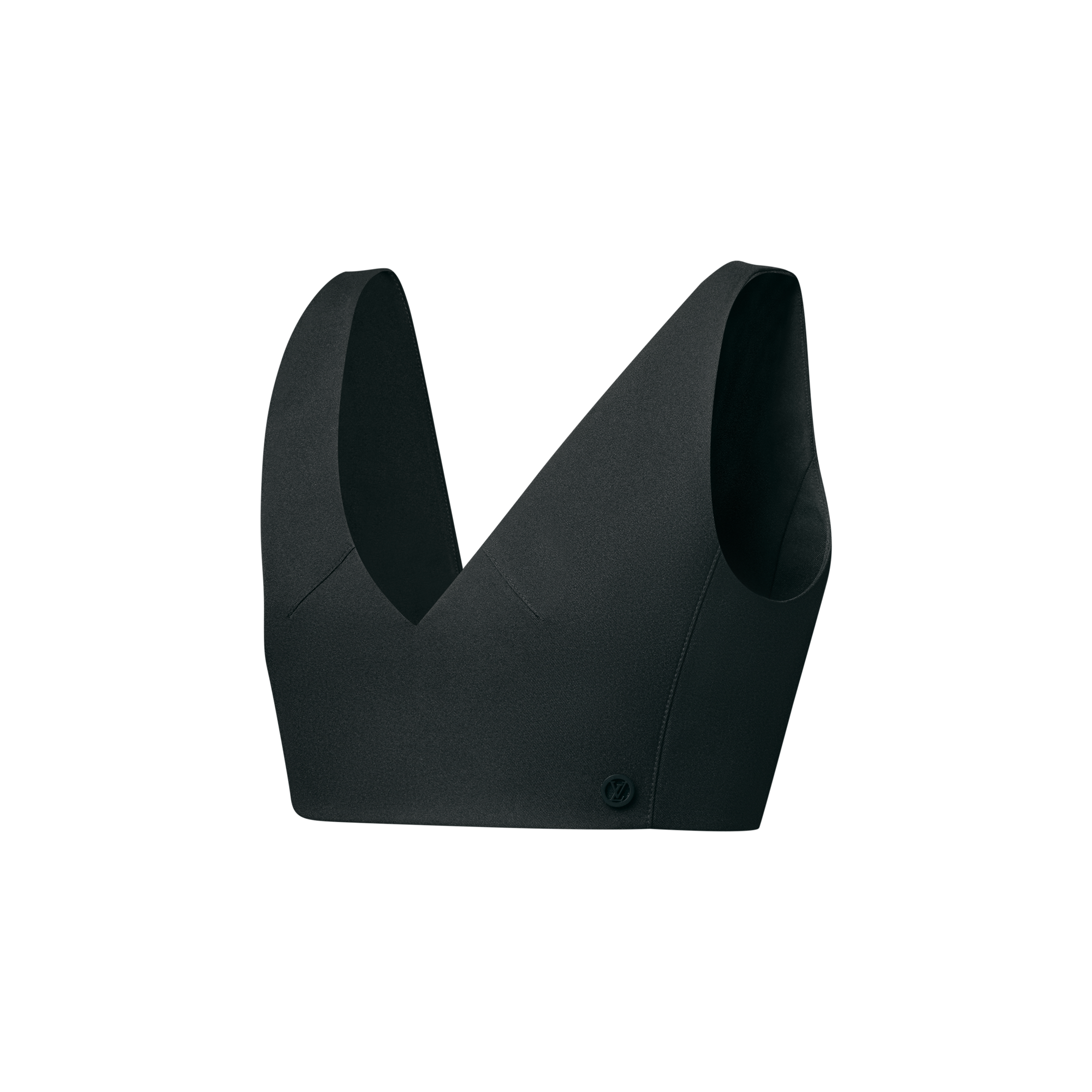 Technical Gabardine Crop Top  in Women