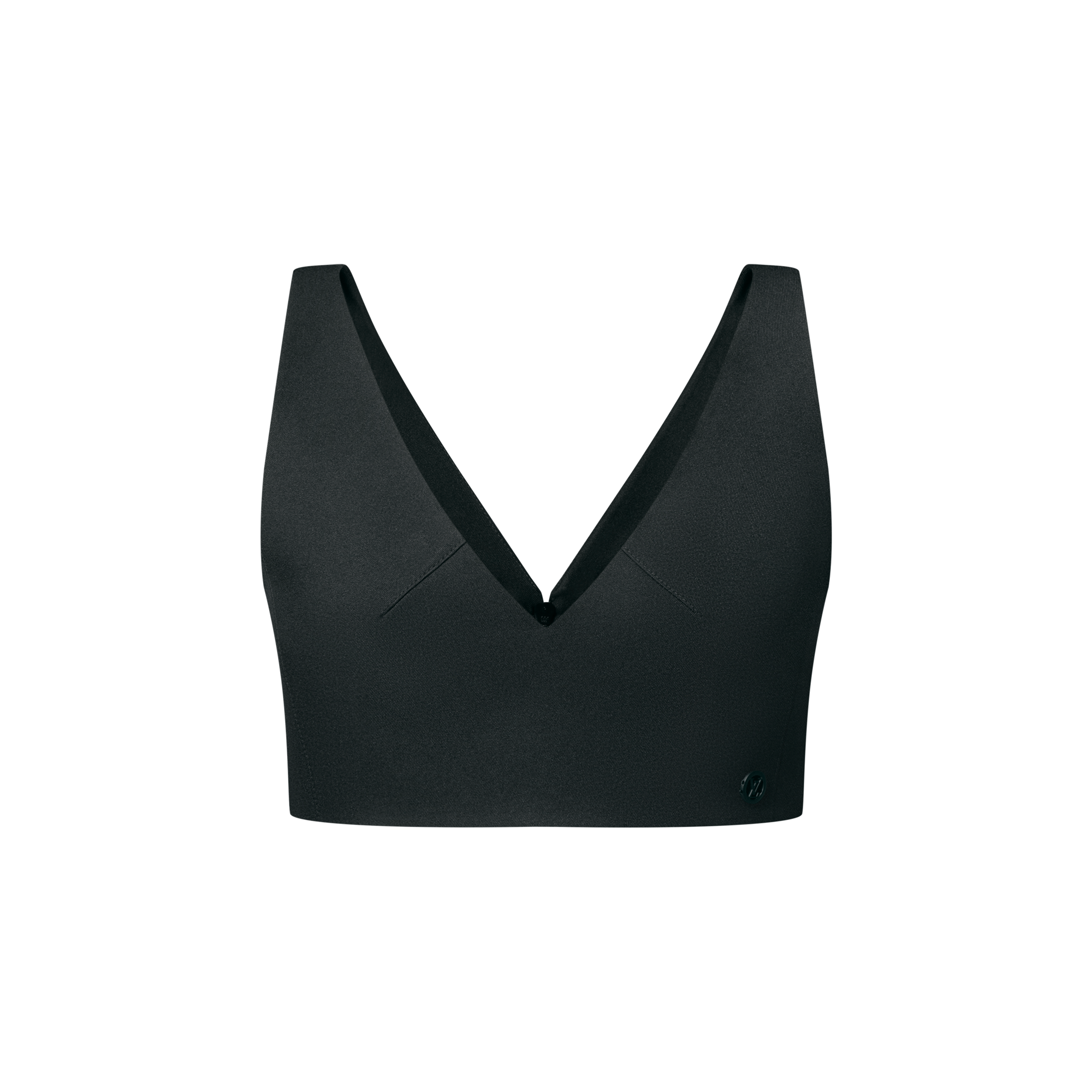 Technical Gabardine Crop Top  in Women