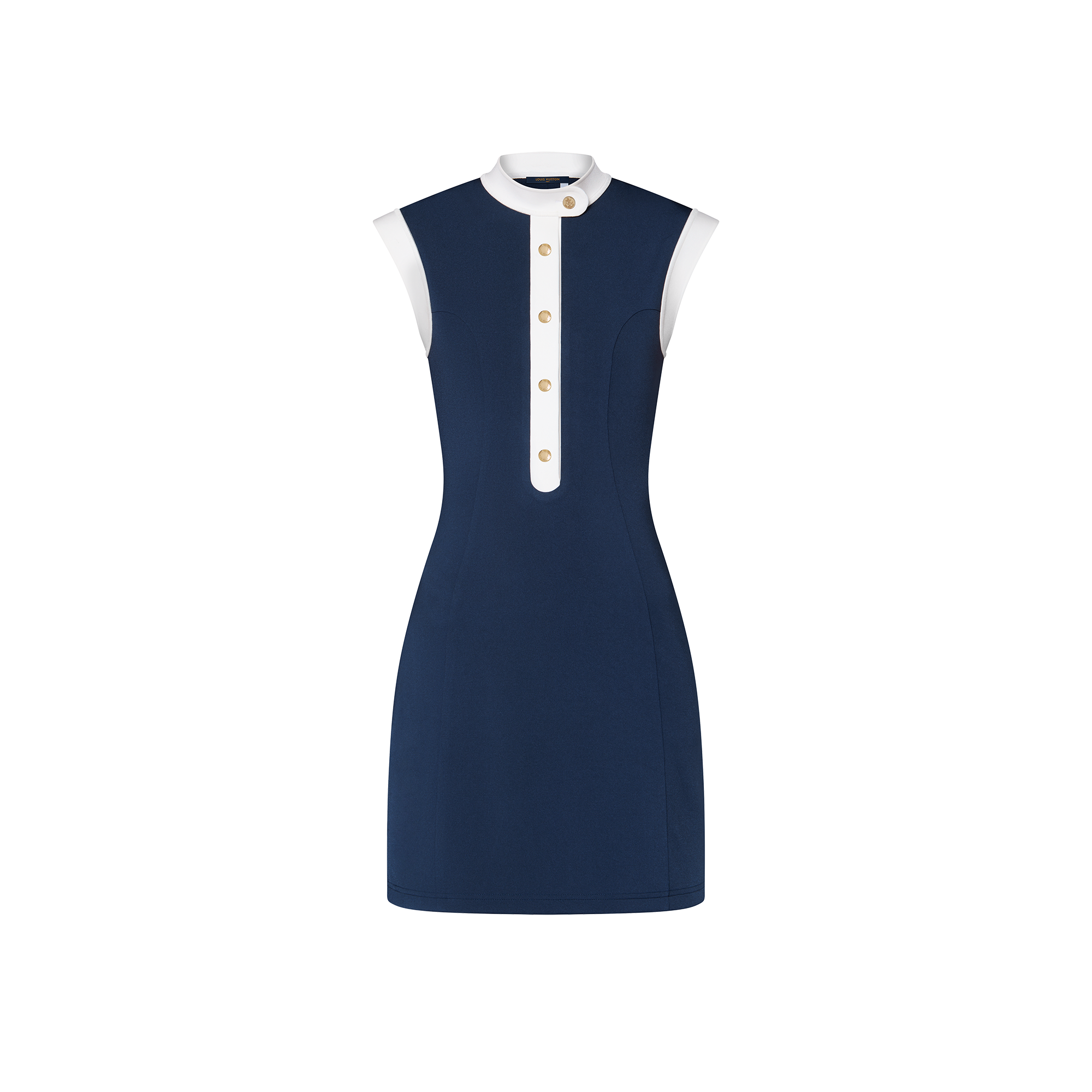 功能性針織棉布水手連身裙  in 女士