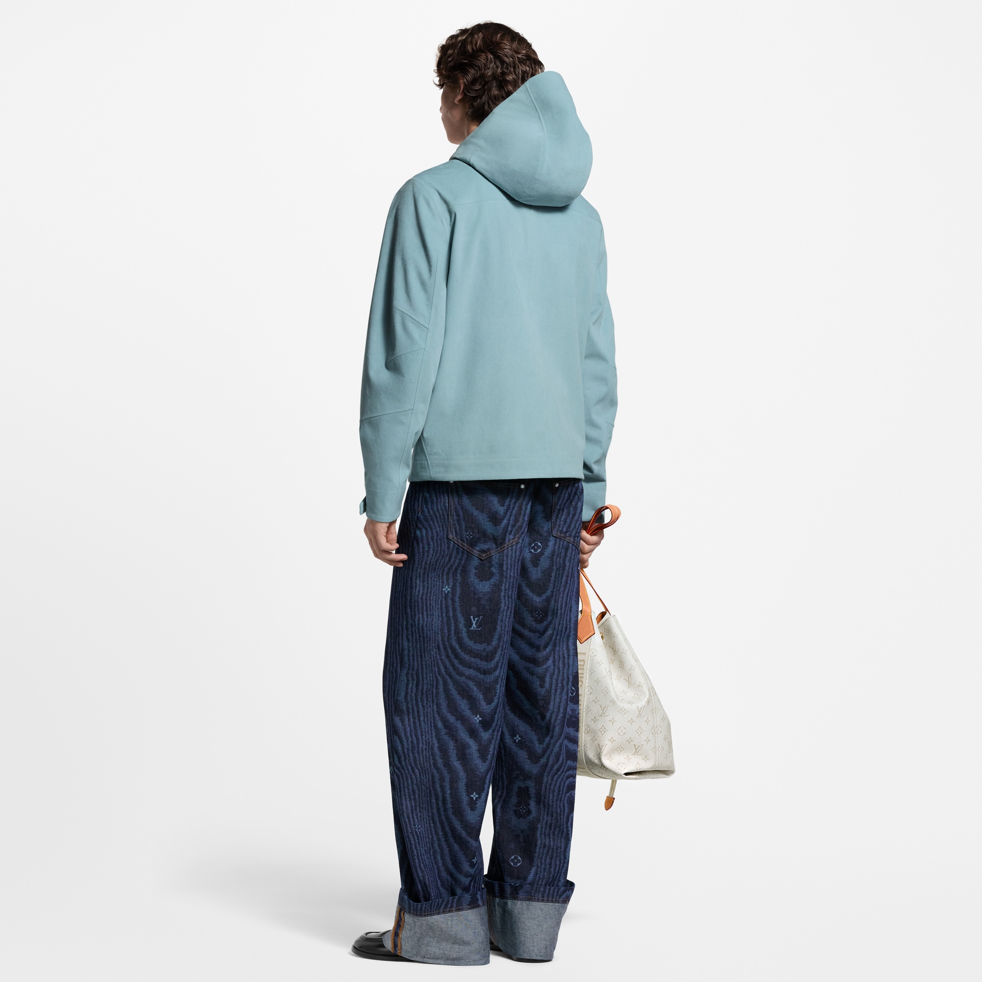 功能性絲絨防雨外套  in 男士