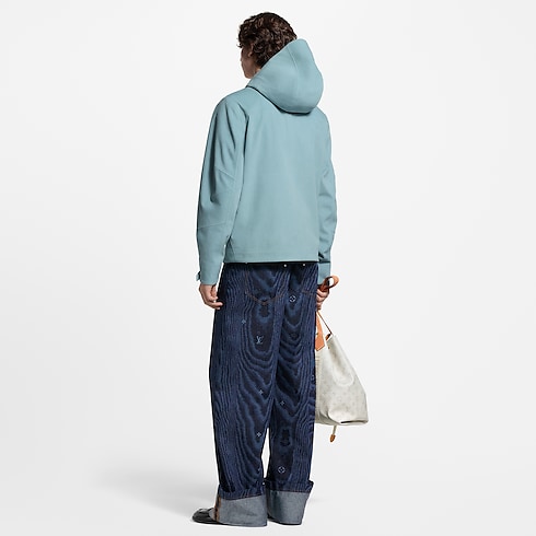 Technical Velvet Rain Jacket in Men's Ready to Wear Outerwear and Coats collections by Louis Vuitton (Product zoom)