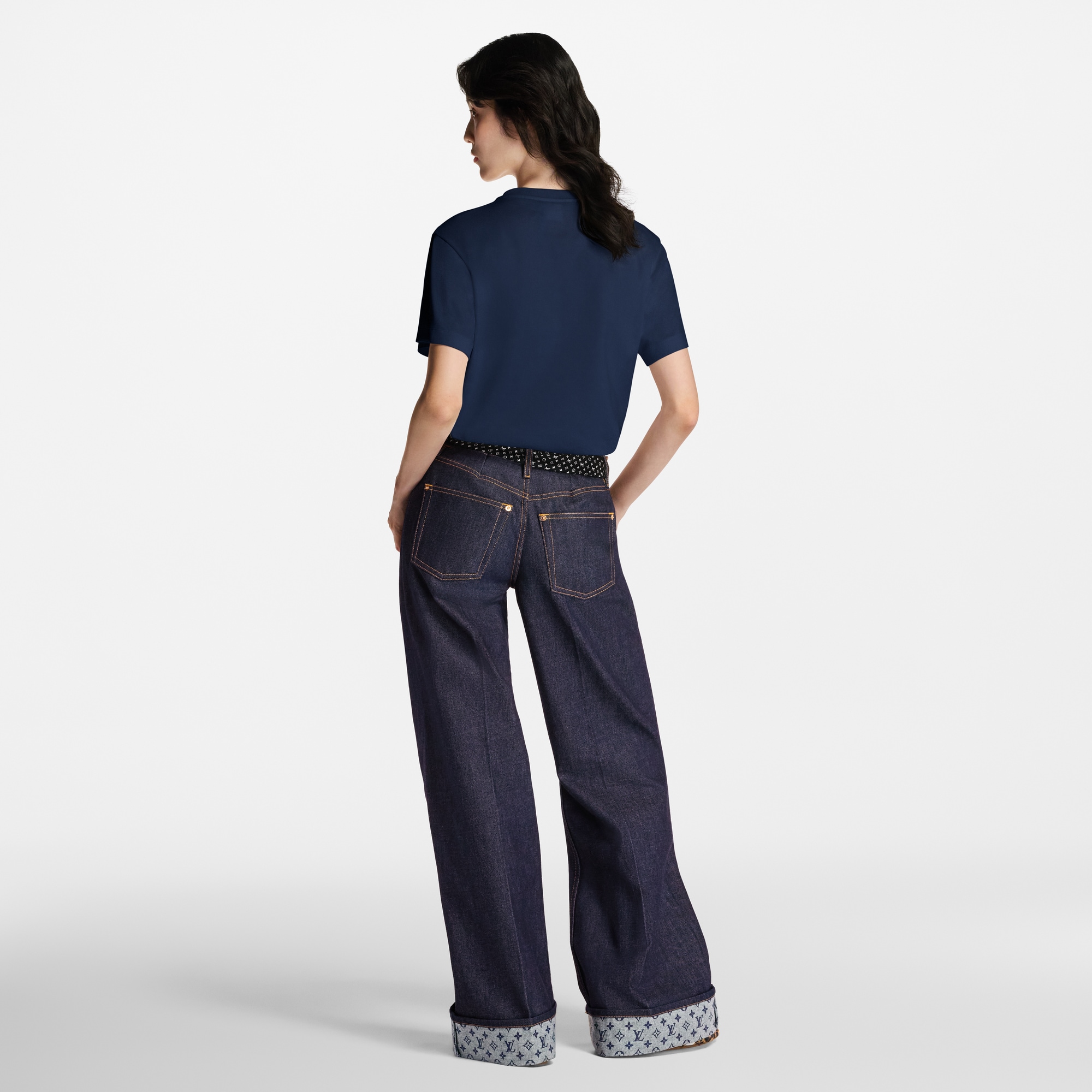 Tee-Shirt W/ LV Crest  in Women