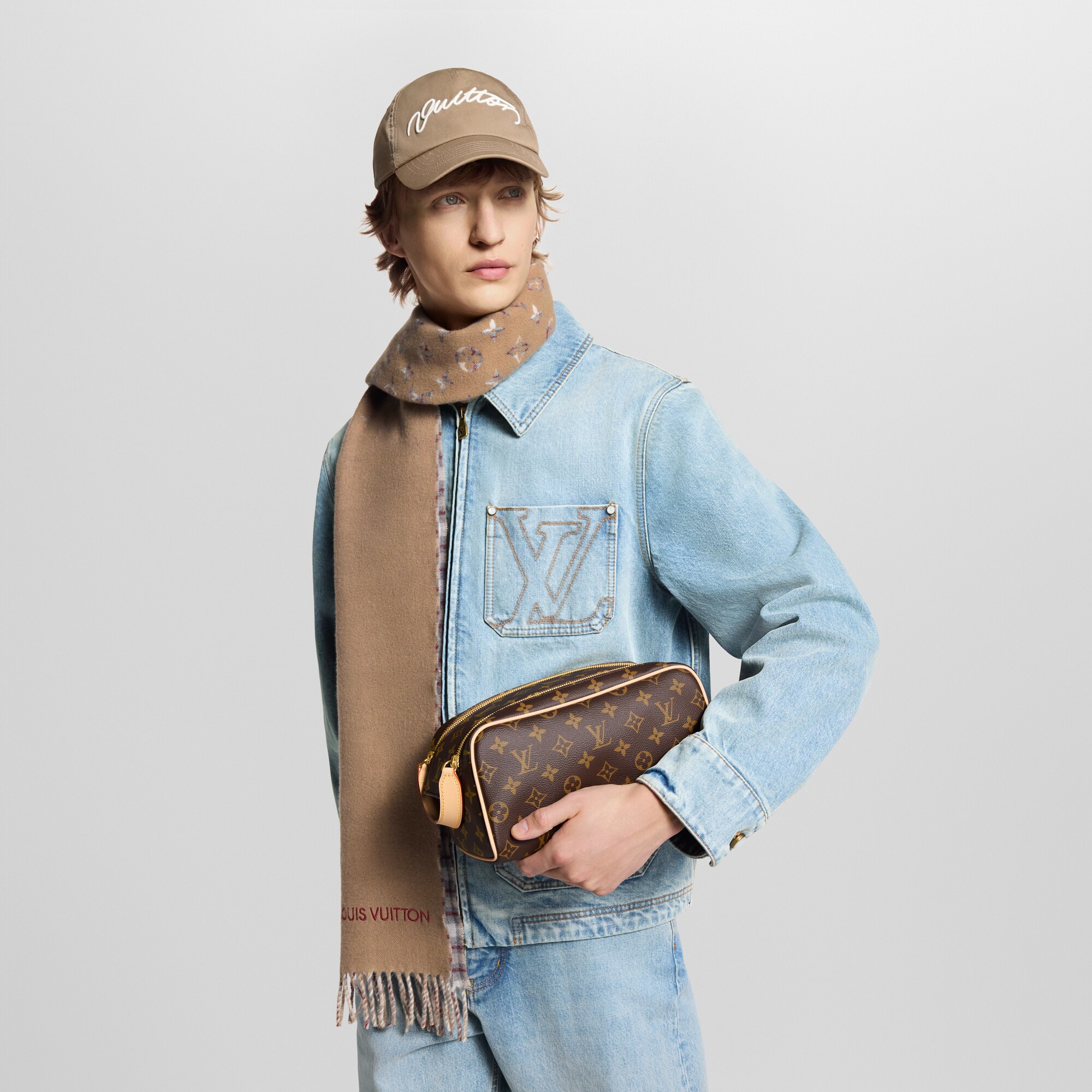 Toilet Dopp Pouch Monogram Canvas in Gifts