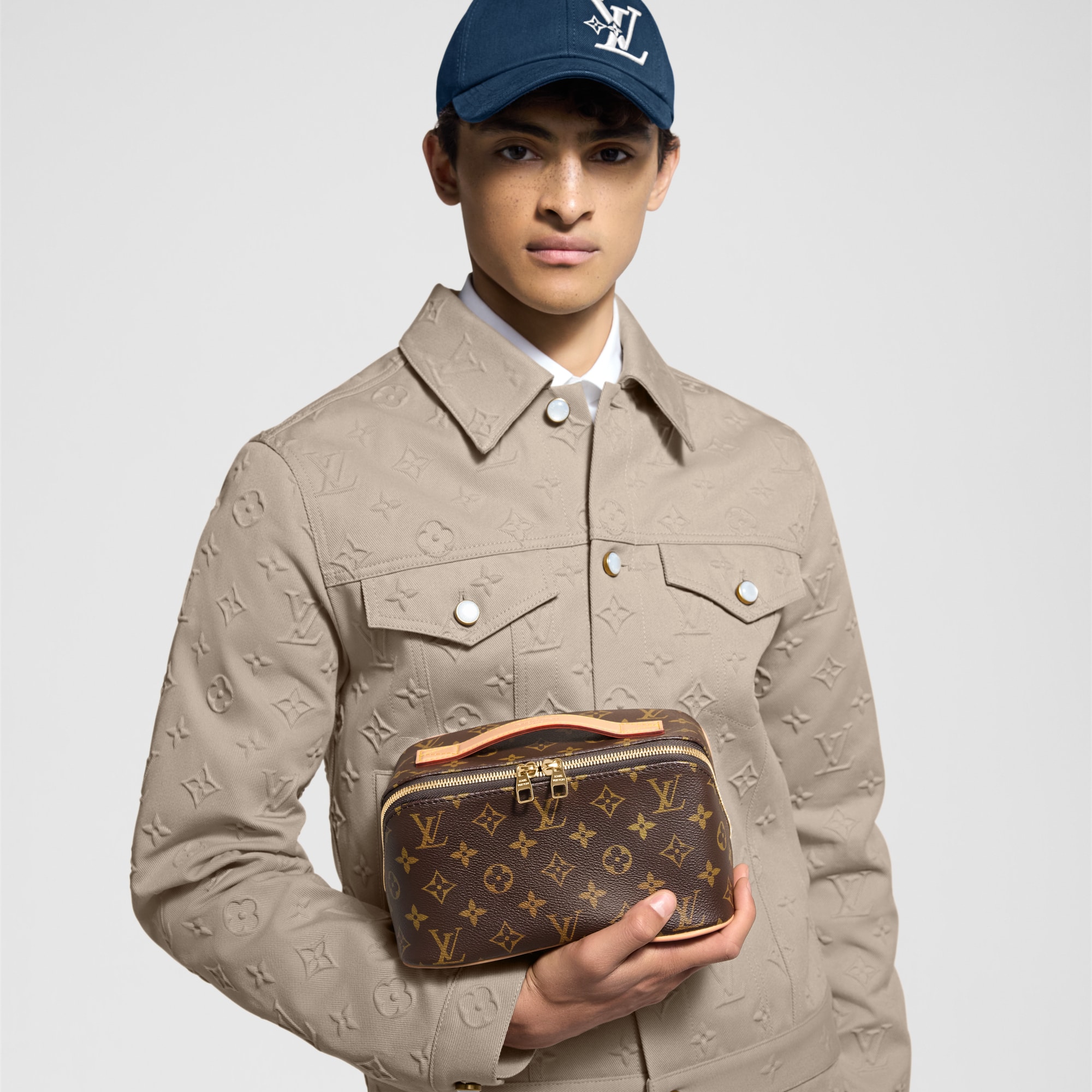 梳洗袋 Monogram 帆布 in 男士