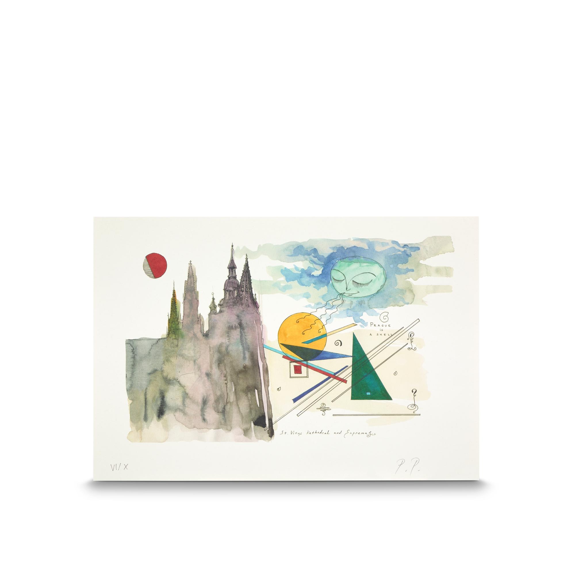 Travel Book Prague - Artist