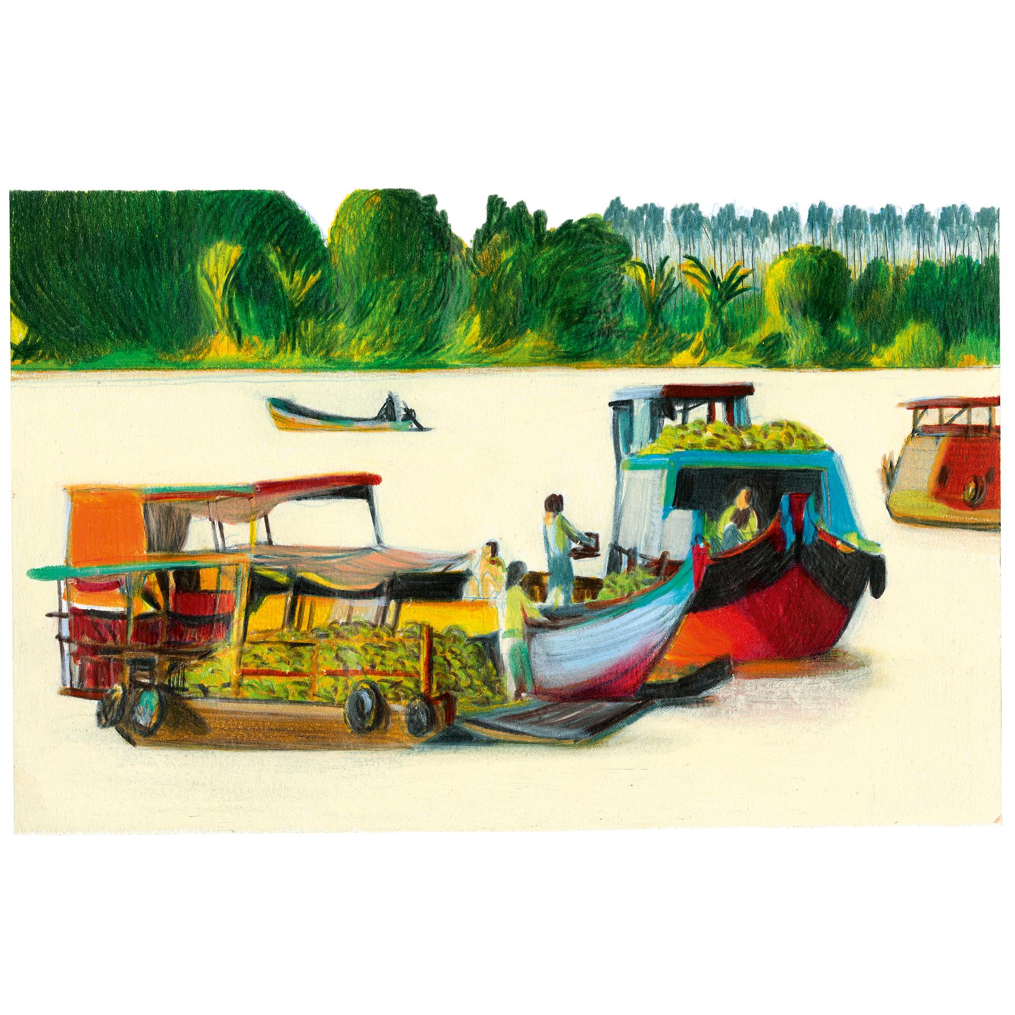 Travel Book Vietnam  in Trunks, Travel and Home