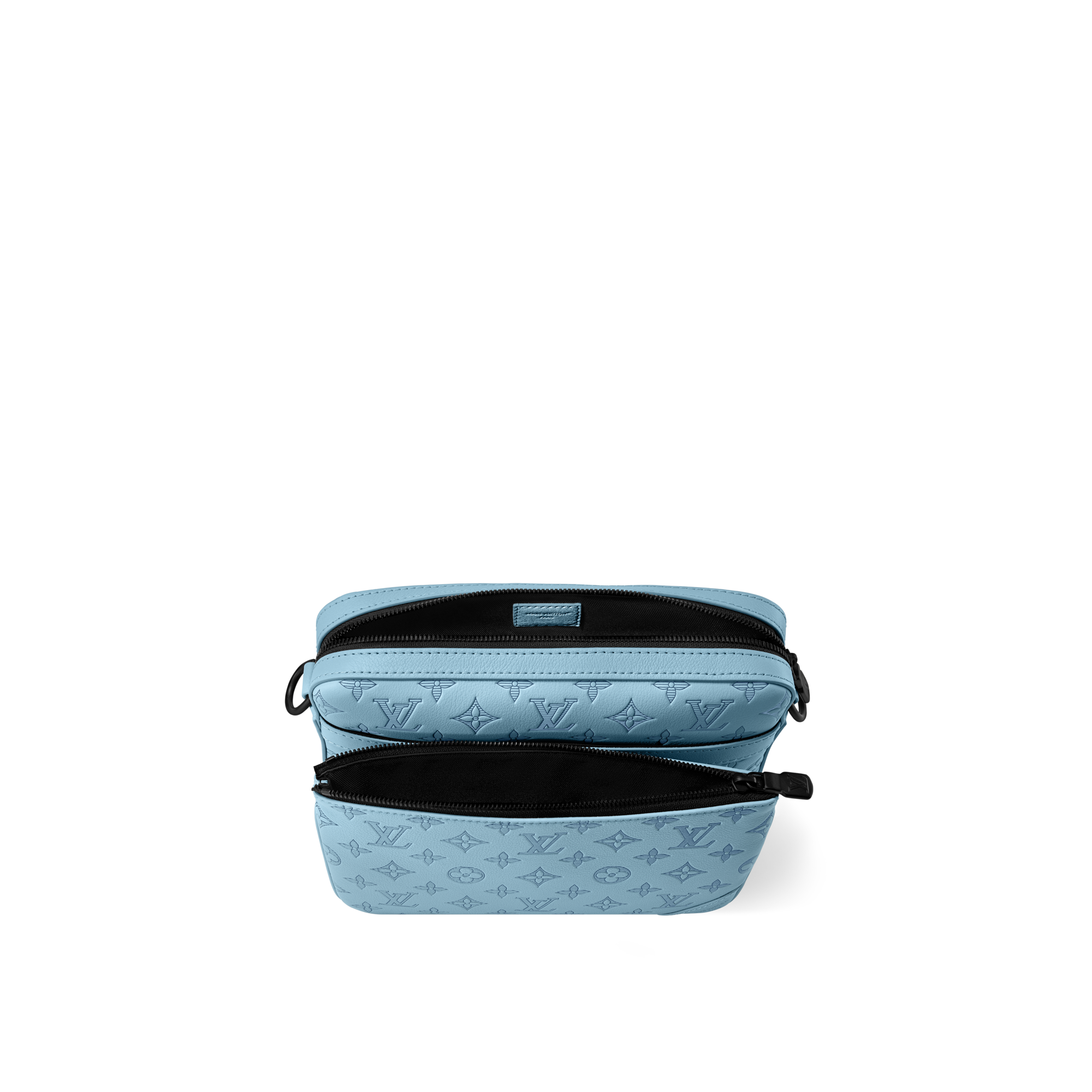 Trio 郵差包 Monogram Shadow 皮革 in 時尚手袋及小型皮具