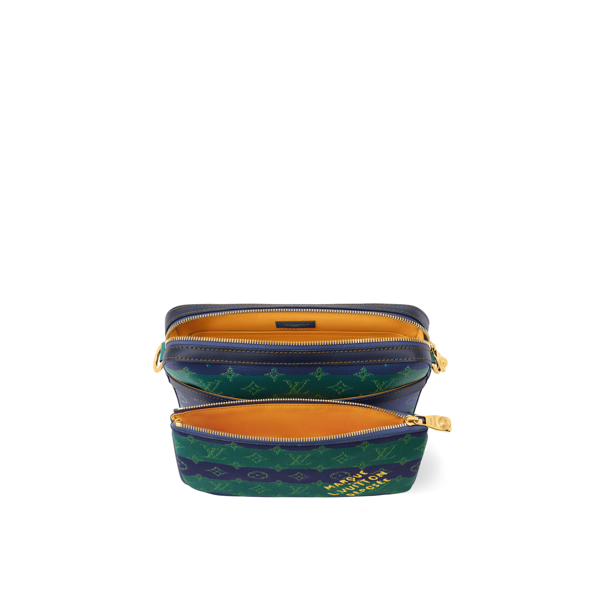 Trio 郵差包 其他 Monogram 帆布 in 時尚手袋及小型皮具