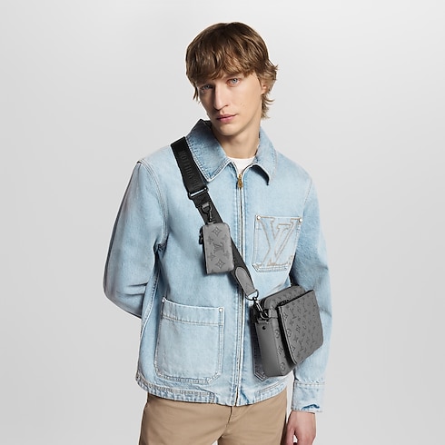 Trio Messenger Monogram Shadow Leather in Men's Bags All Collections collections by Louis Vuitton (Product zoom)