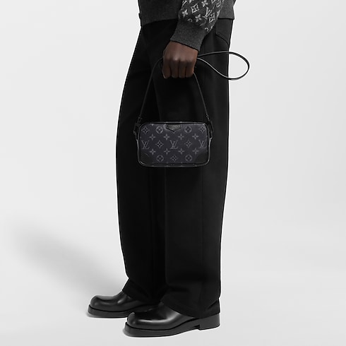 Trocadéro Wearable Wallet Monogram Eclipse Canvas in Men's Wallets and Small Leather Goods Mini Bags collections by Louis Vuitton (Product zoom)
