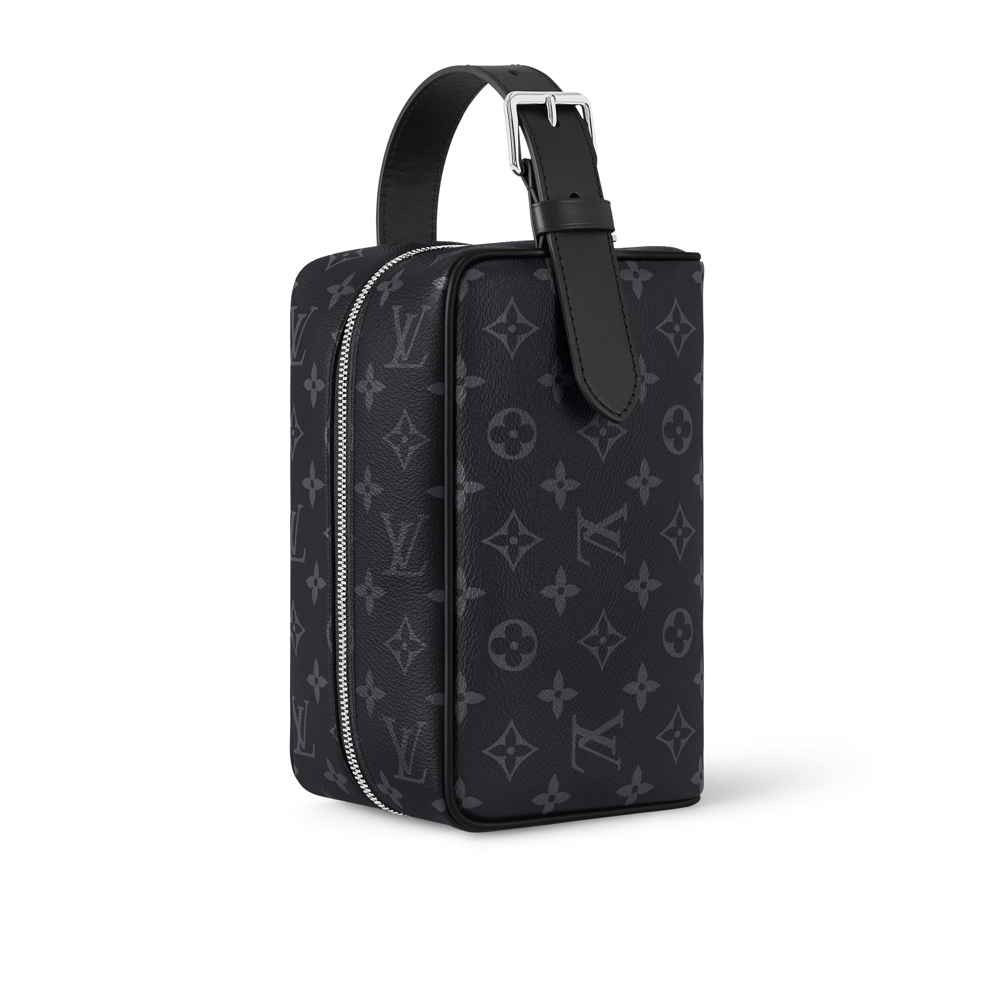 Trousse Toilette Locker Dopp Kit Monogram Eclipse Canvas in Men
