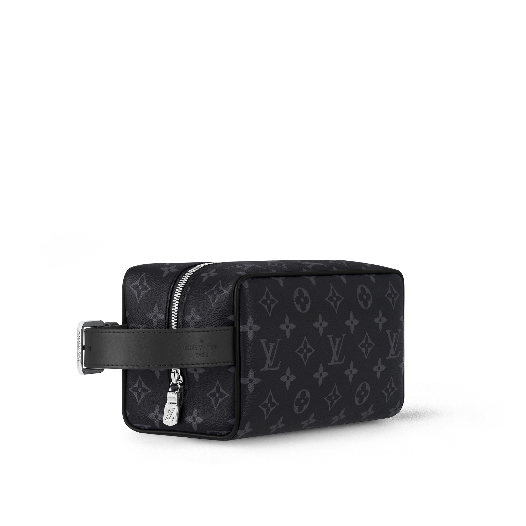 Trousse Toilette Locker Dopp Kit Monogram Eclipse Canvas in Men