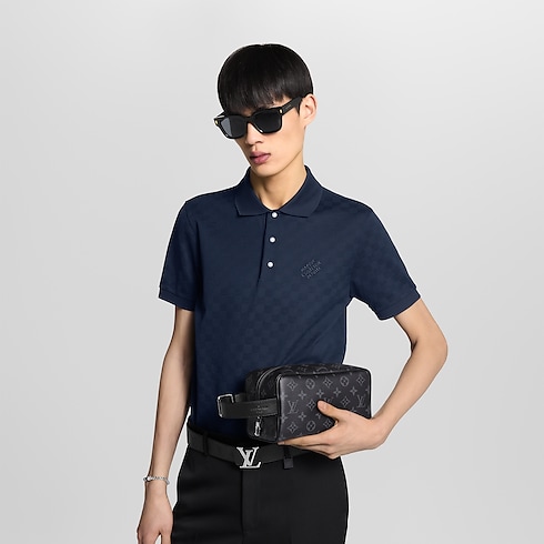 Trousse Toilette Locker Dopp Kit Monogram Eclipse Canvas in Men's Travel Travel Accessories collections by Louis Vuitton (Product zoom)