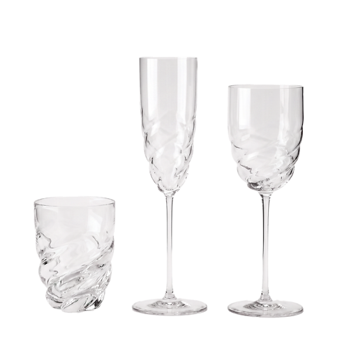 Twist Set of 2 Wine Glass H24cm in Trunks, Travel and Home's Home and Art of Dining Art of Dining collections by Louis Vuitton (Product zoom)