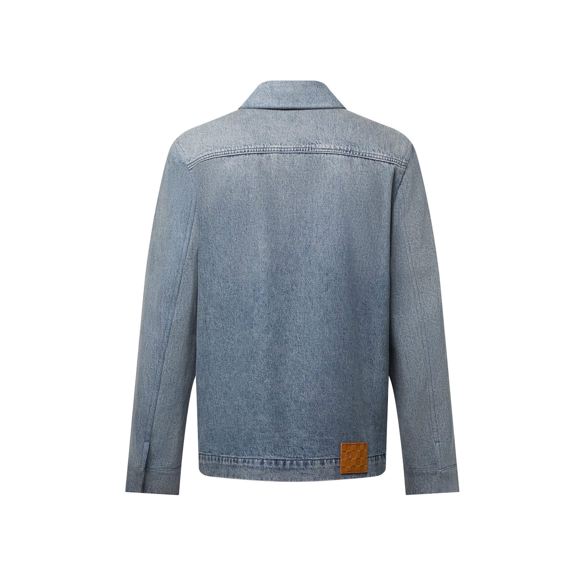 Upcycled Denim Canvas Jacket  in Men