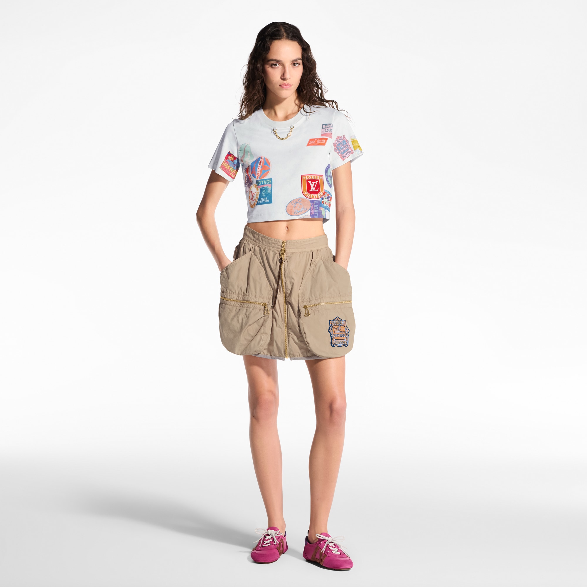 Utility Pocket Mini Skirt  in Women
