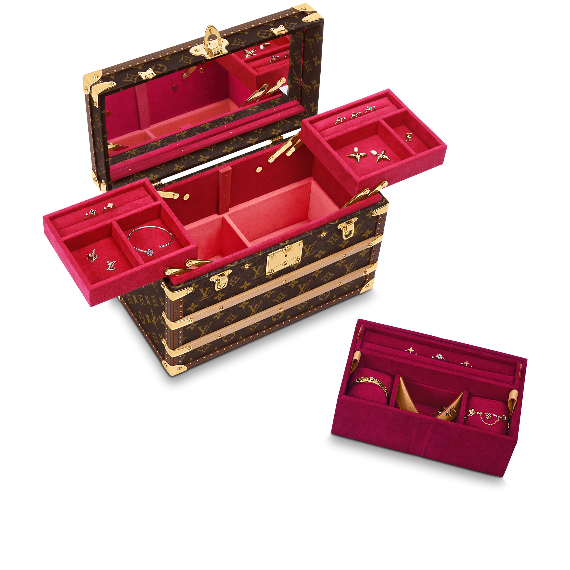 Vanity Bijoux Monogram 帆布 in 行李箱、旅行用品及家居精品