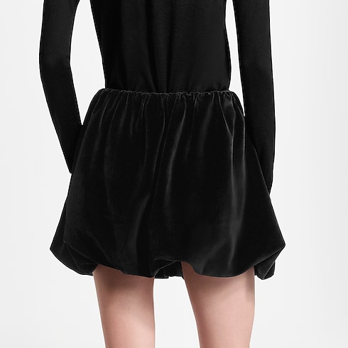 Velvet Bubble Skirt in Women's New In Women } collections by Louis Vuitton (Product zoom)