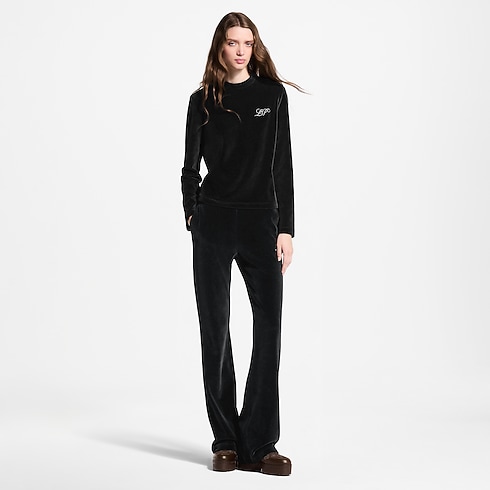 Velvet Flare Pants in Women's Ready to Wear New In Ready-to-Wear collections by Louis Vuitton (Product zoom)