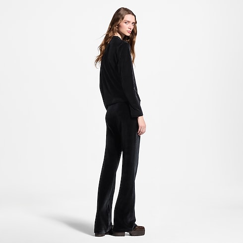Velvet Long-Sleeved Top in Women's Ready to Wear Tops and Shirts collections by Louis Vuitton (Product zoom)