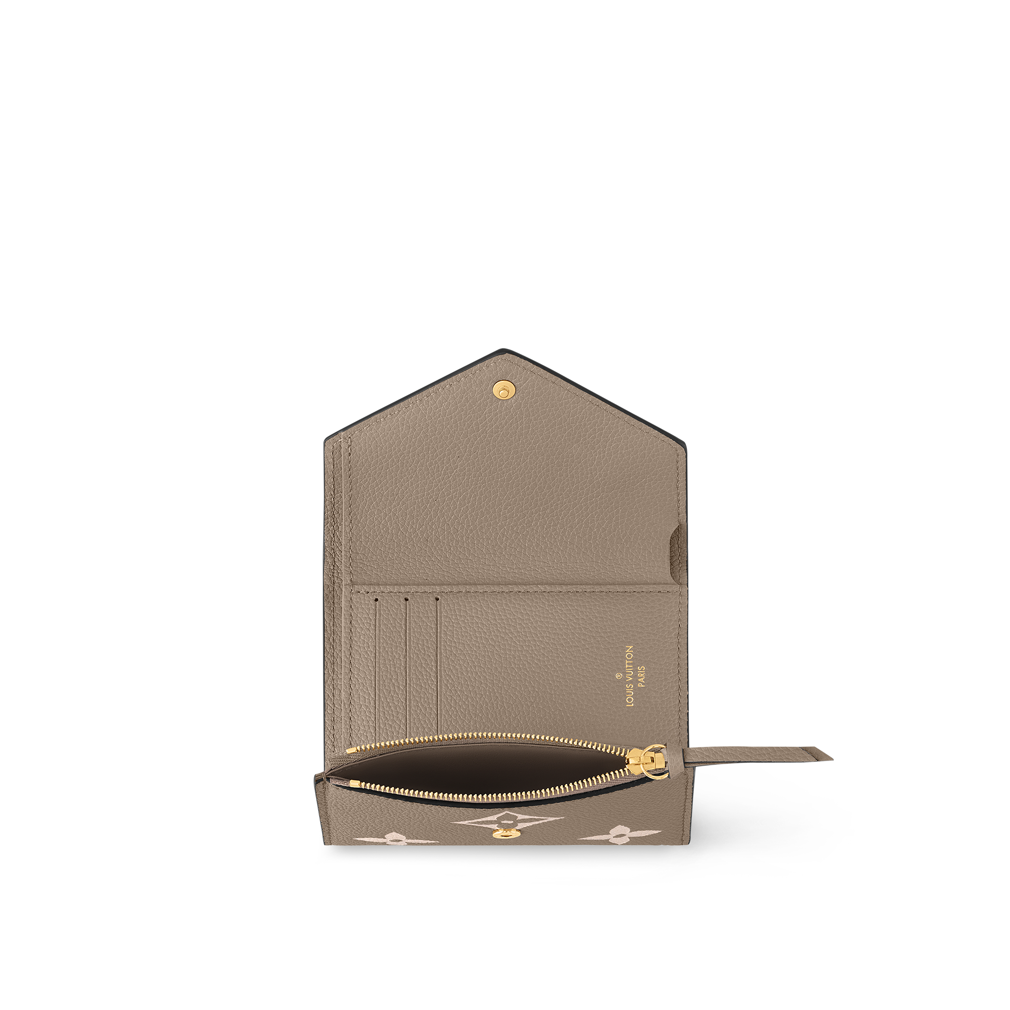 Victorine Wallet Bicolor Monogram Empreinte Leather in Women