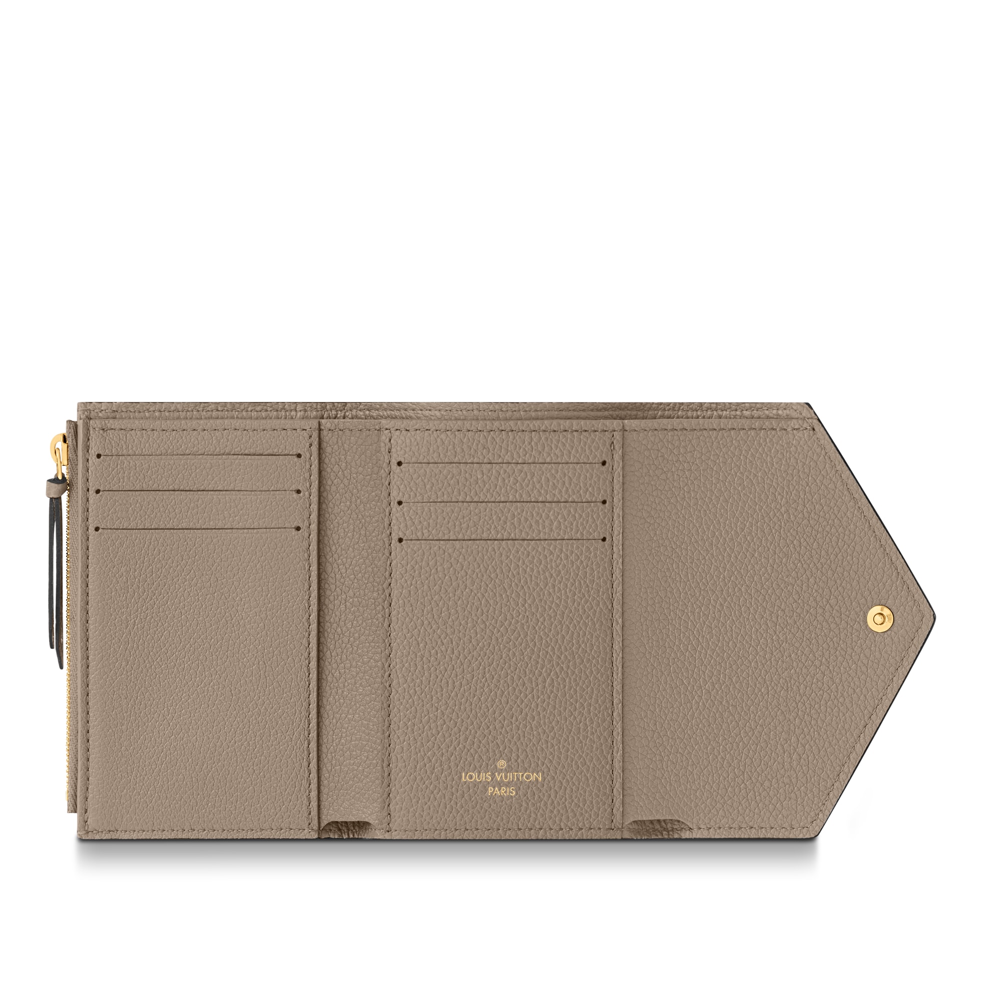 Victorine Wallet Bicolor Monogram Empreinte Leather in Women