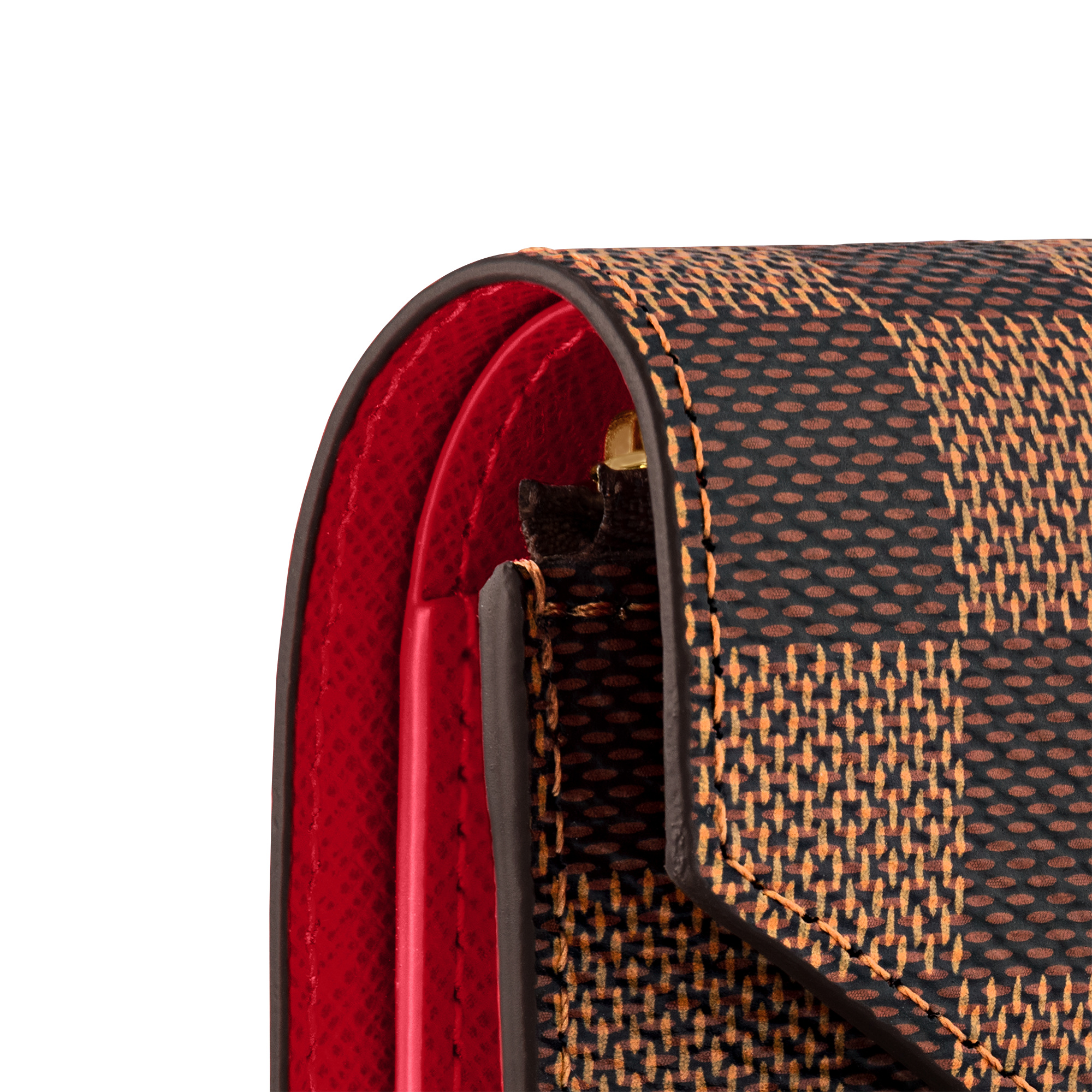 Victorine Wallet Damier Ebène Canvas in Women