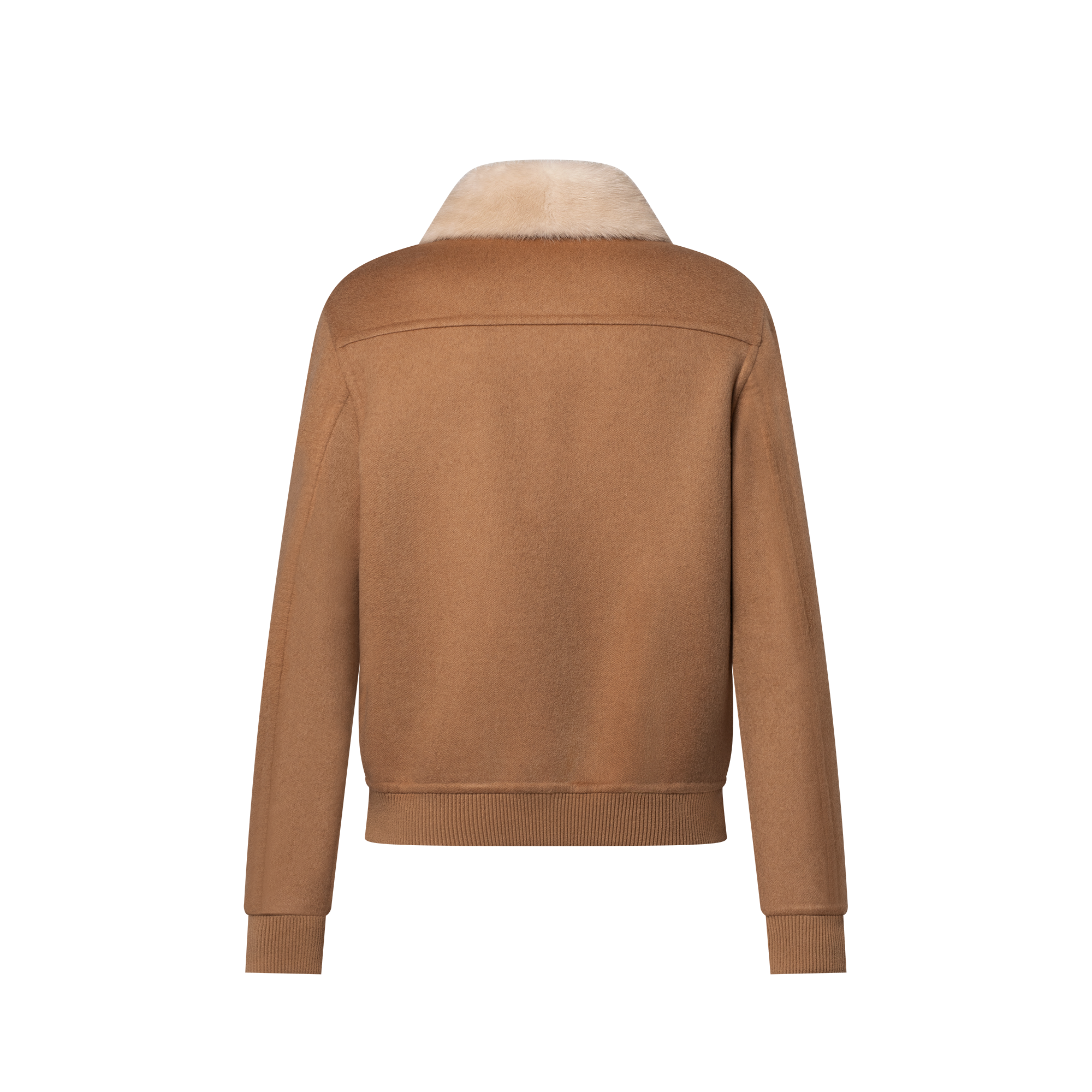 Vicuna And Cashmere Blouson With Mink Collar  in Men
