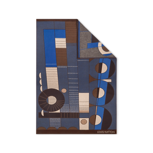 Vinyl Throw 140 x 200 in Home, Lifestyle and Library's Home Textile } collections by Louis Vuitton (Product zoom)