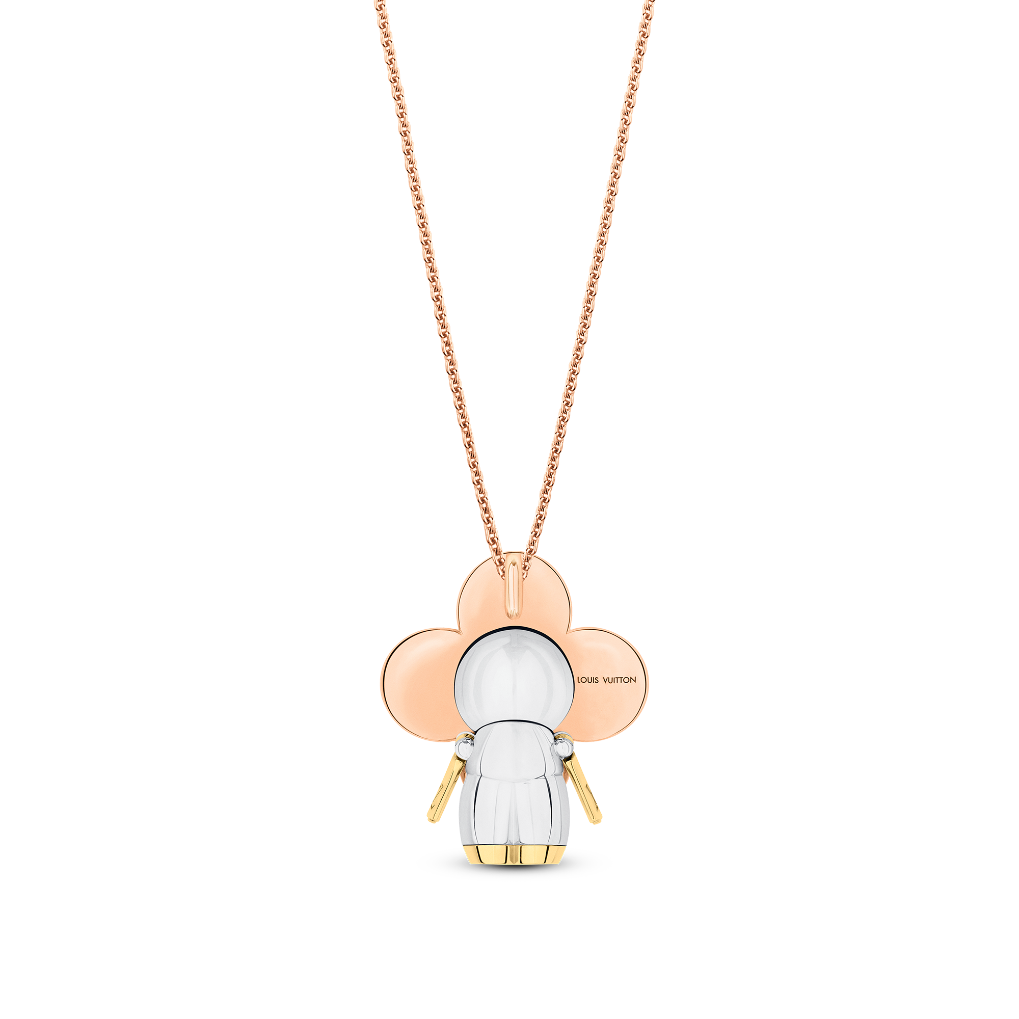 Vivienne 三色金配鑽石吊墜  in 珠寶系列