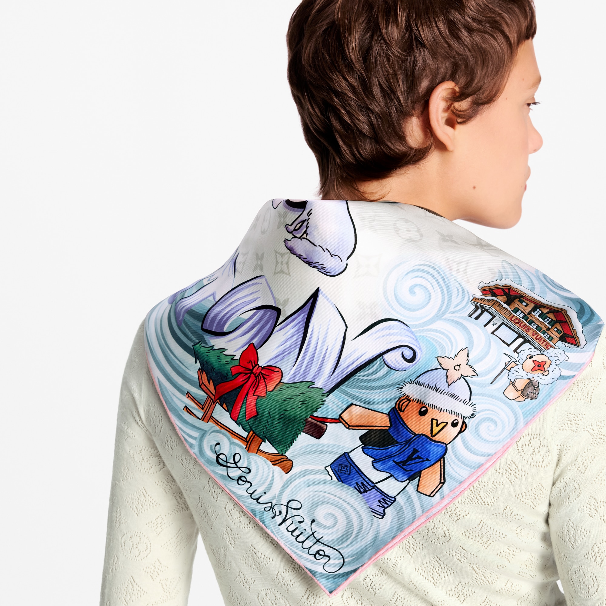 Vivienne Winter Holiday Square 70 . in Women