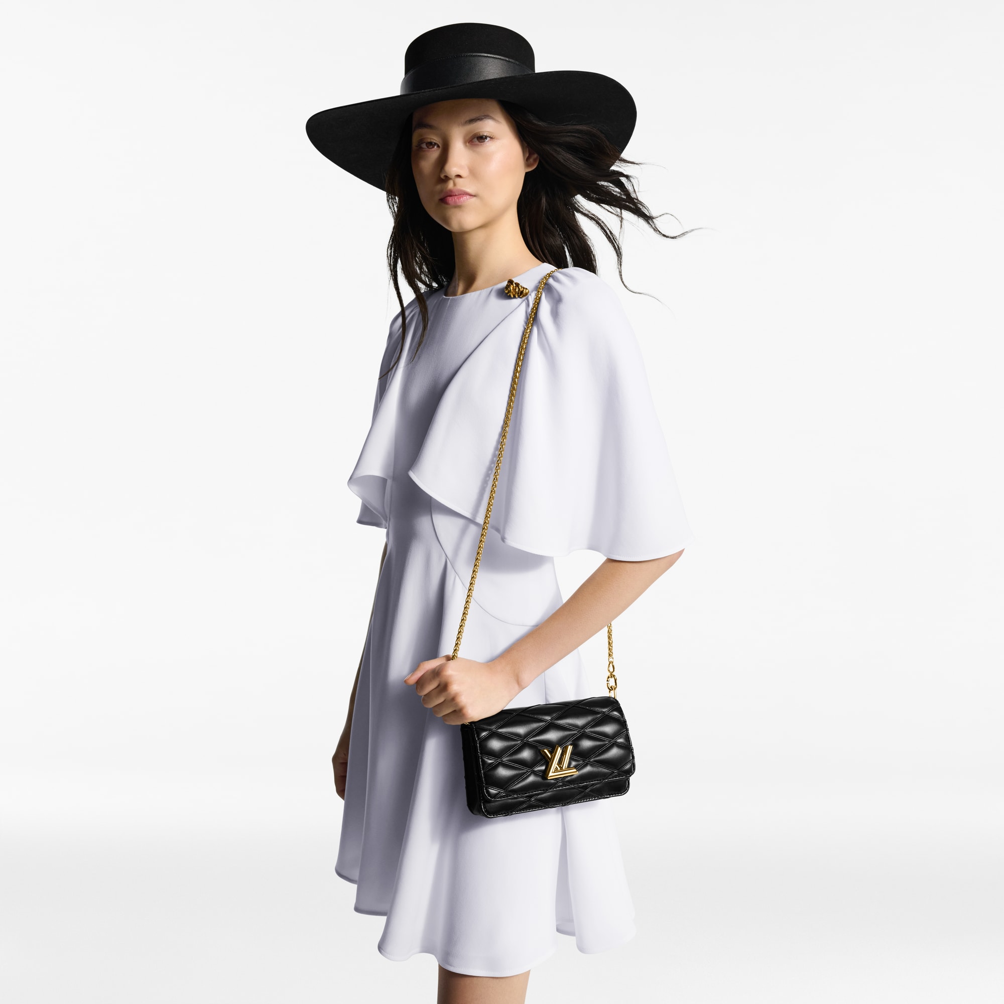 Wallet On Chain GO-14 Malletage 皮革 in 女士