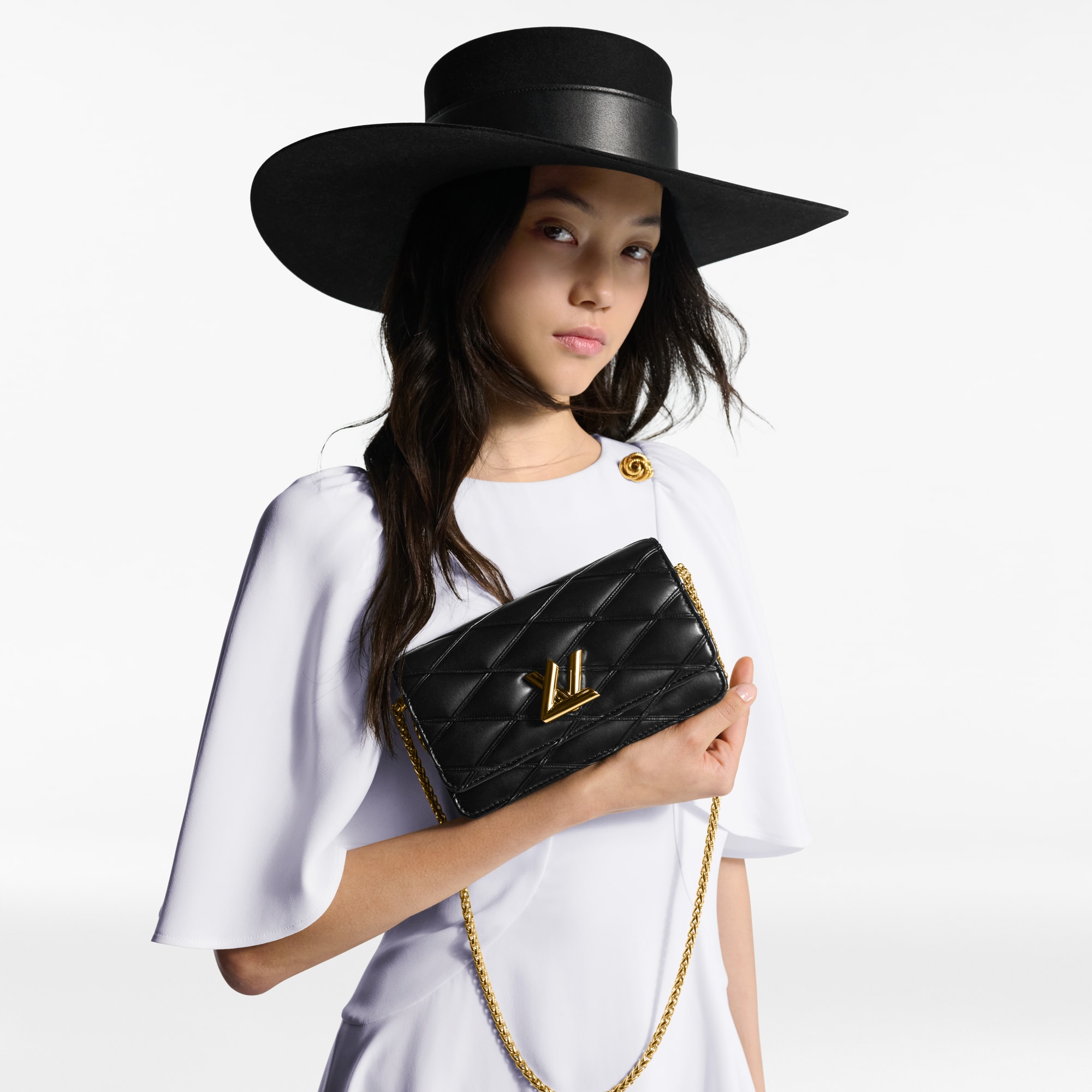 Wallet On Chain GO-14 Malletage 皮革 in 女士