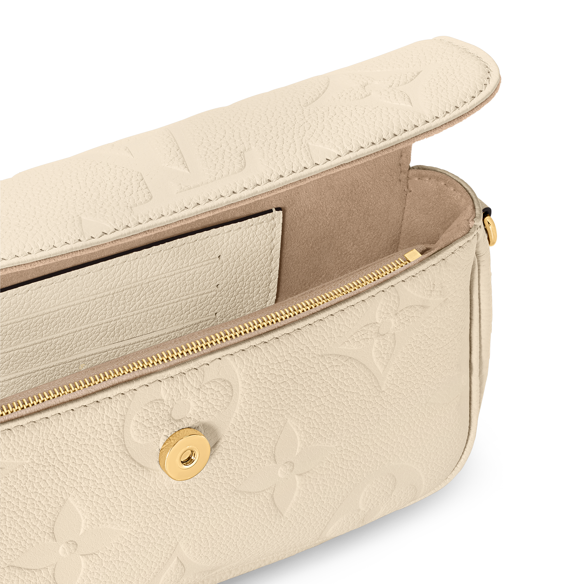 Wallet On Chain Ivy Monogram Empreinte Leather in Women