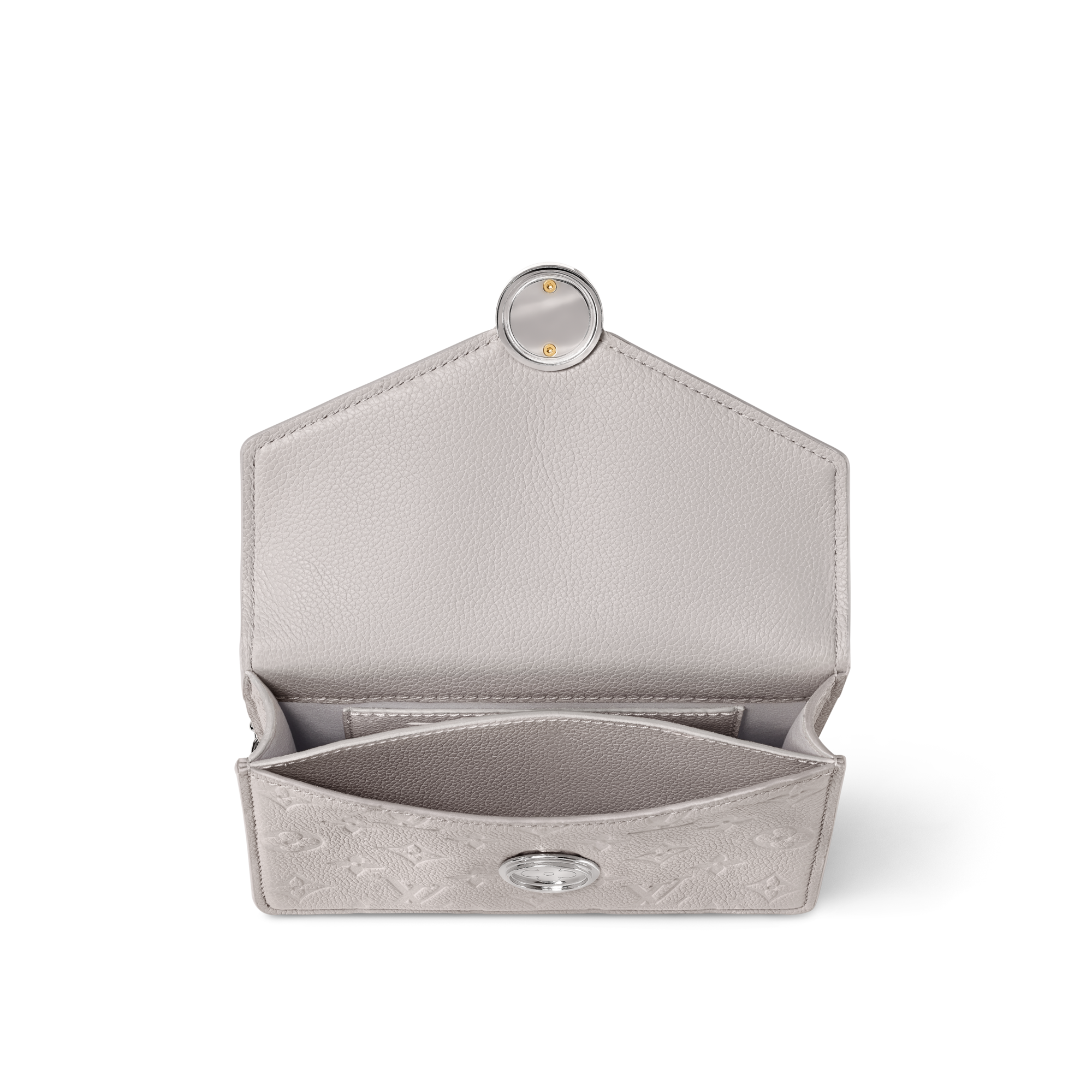 Wallet On Chain Rosy Monogram Empreinte Leather in Women