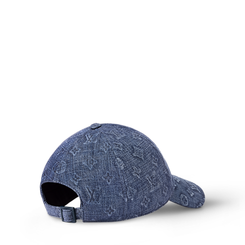 Washed Monogram Ghost Cap back view