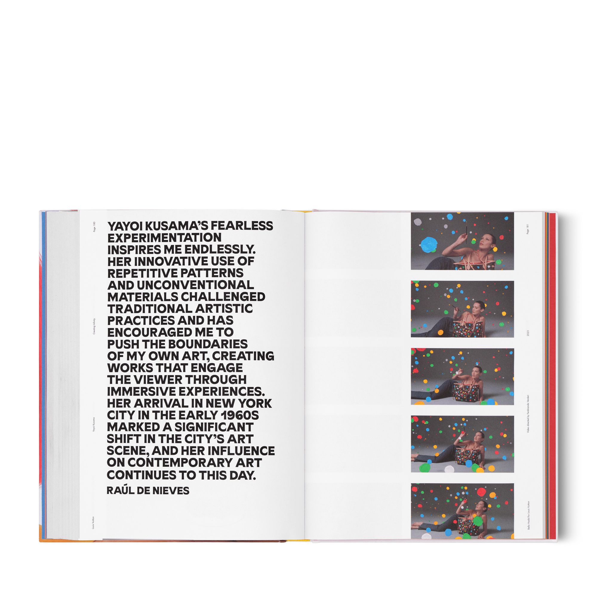 Yayoi Kusama x Louis Vuitton: Creating Infinity  in 行李箱、旅行用品及家居精品