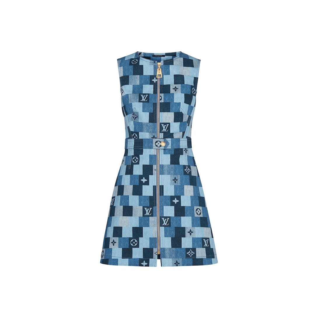 louis vuitton jean dress