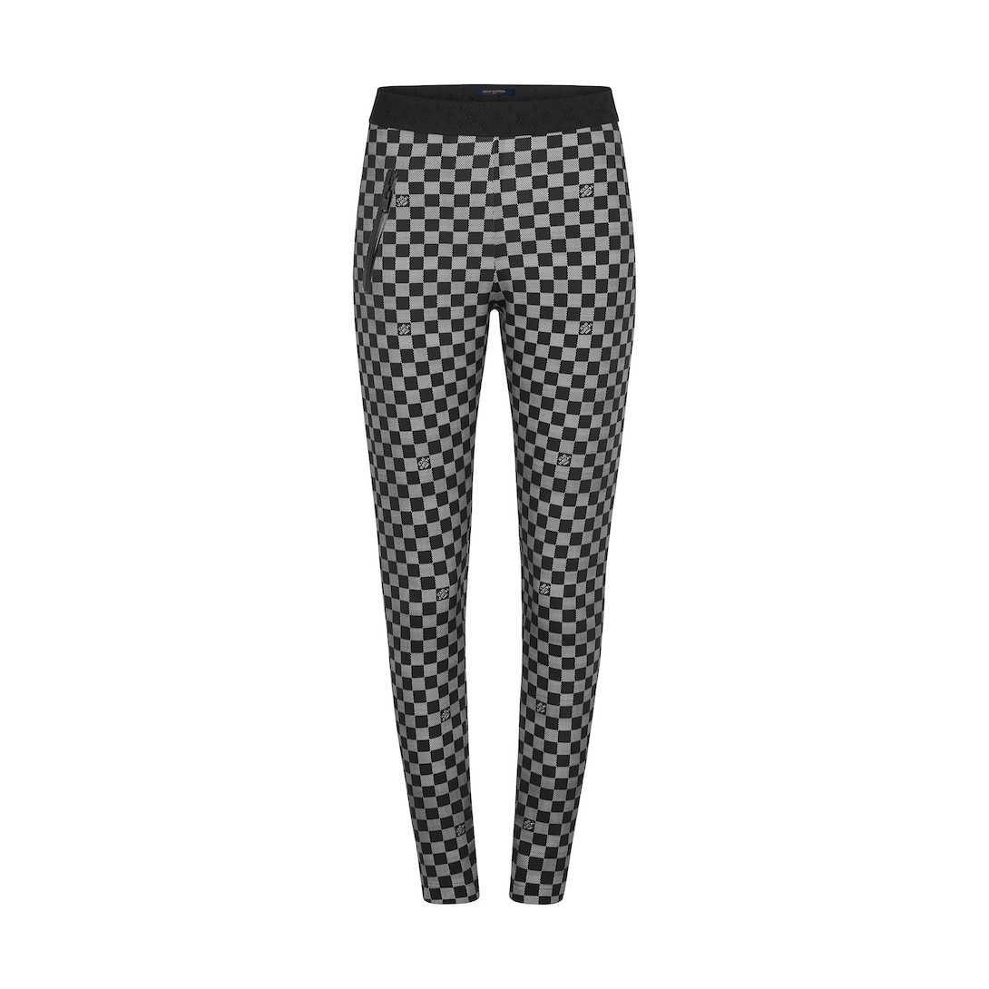 Shiny Damier Leggings - Ready to Wear 